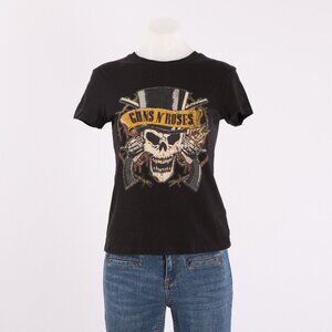 H&M Divided Guns N Roses Black Graphic T Shirt Size US S